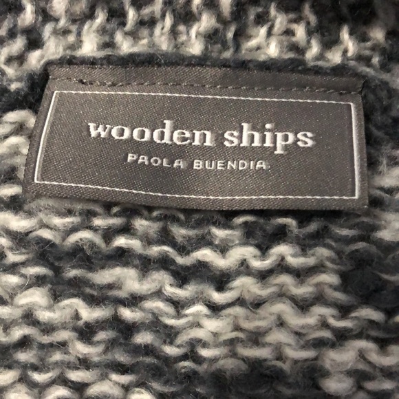 Wooden ships sweater cardigan size M/L - Picture 5 of 6